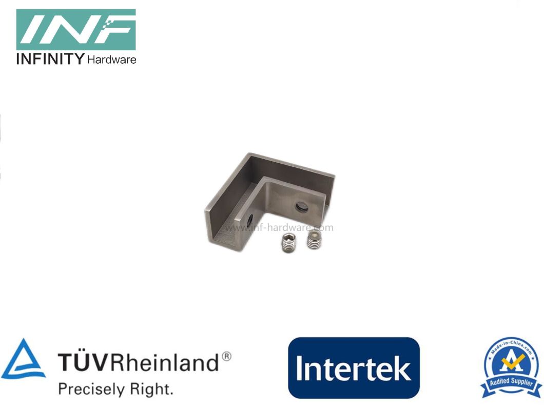 abrazaderas para vidrio de ducha