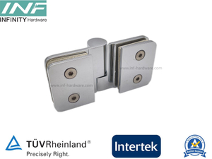 Glass To Glass Pivot Glass Door Shower Hinge 180° Open/Close And Selfclosing Function