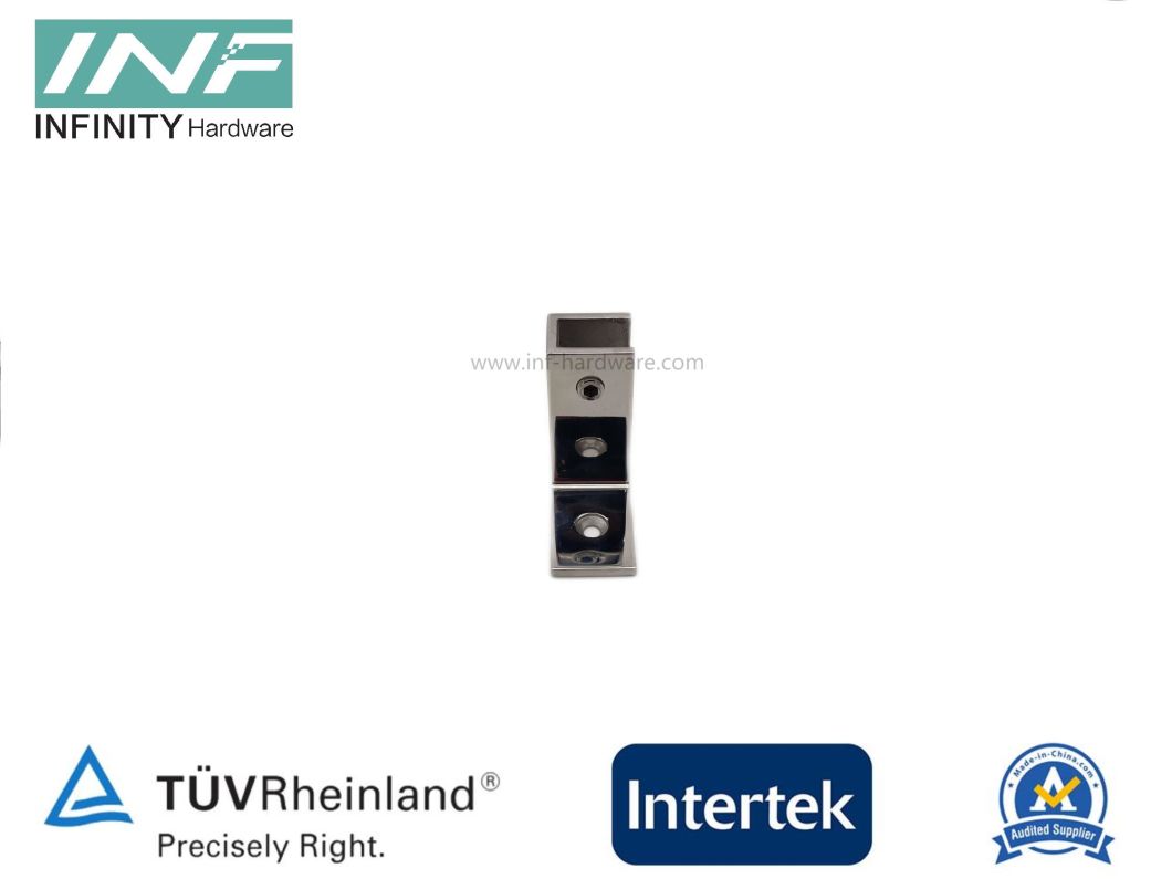 abrazadera de vidrio