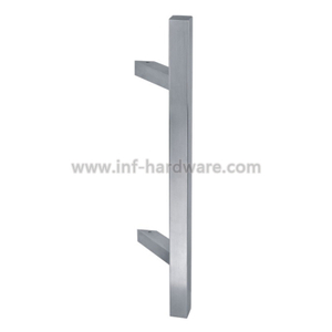 Commercial Grade 304 Glass Stainless Steel Push Pull Door Handle