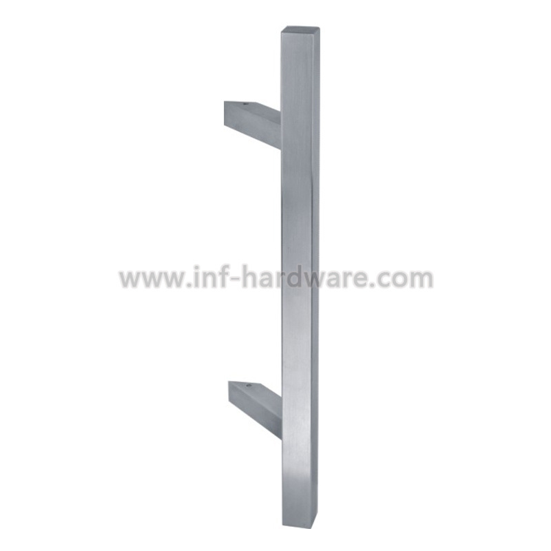 Commercial Grade 304 Glass Stainless Steel Push Pull Door Handle