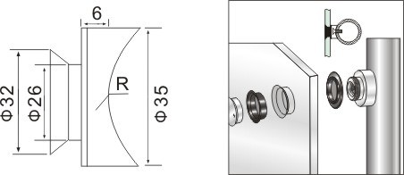 Separador de acero inoxidable