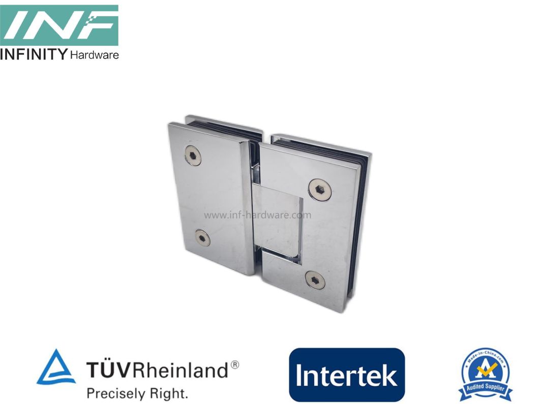 puertas de ducha de vidrio con bisagras