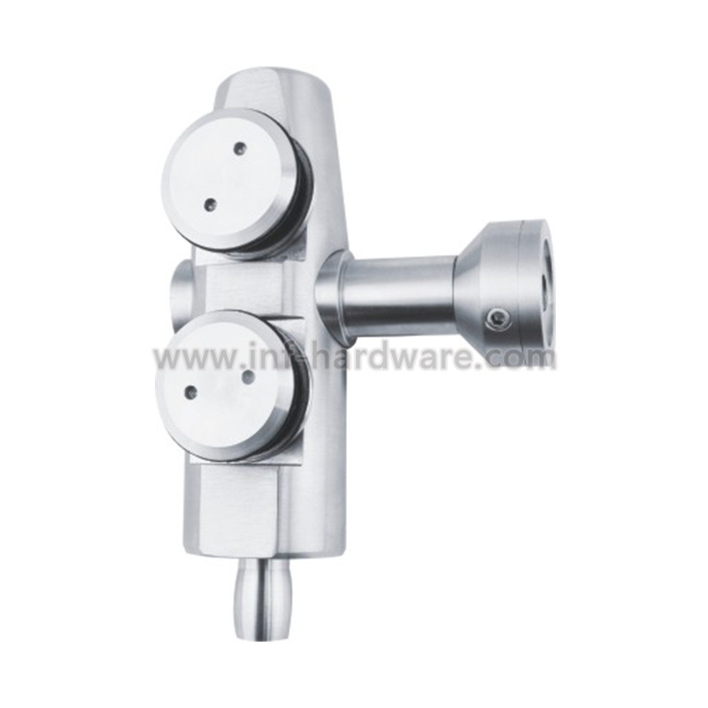 Stainless Steel Glass Connector Metal Handrail Fitting