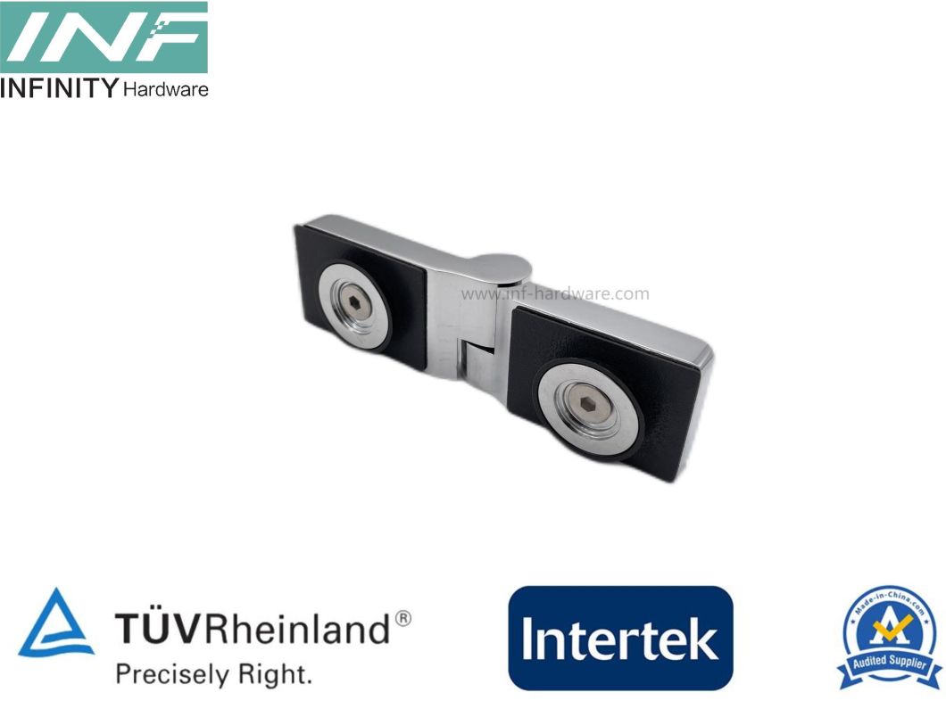 puerta de ducha con bisagras