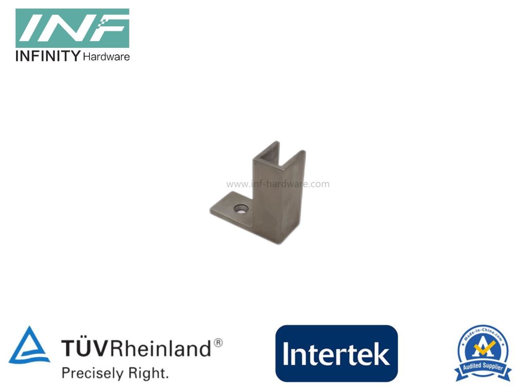 hardware de montaje de vidrio