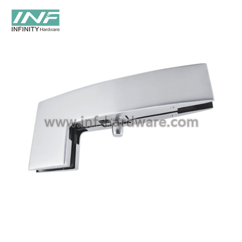 Factory Wholesale Stainless Steel Cover Square Glass Door Patch Fitting