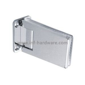 Bathroom Glass to Wall Full Plate Glass Door Shower Hinge