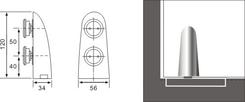 accesorios de vidrio