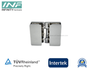 Free Swing Glass to Glass 180° Glass Door Shower Hinge with Cover