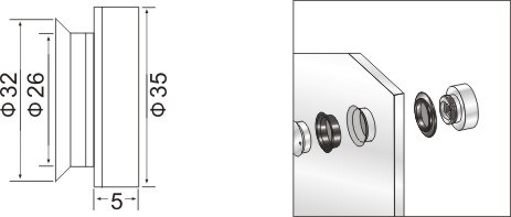 Separador de acero inoxidable