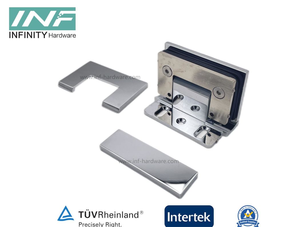 puerta de ducha con bisagras