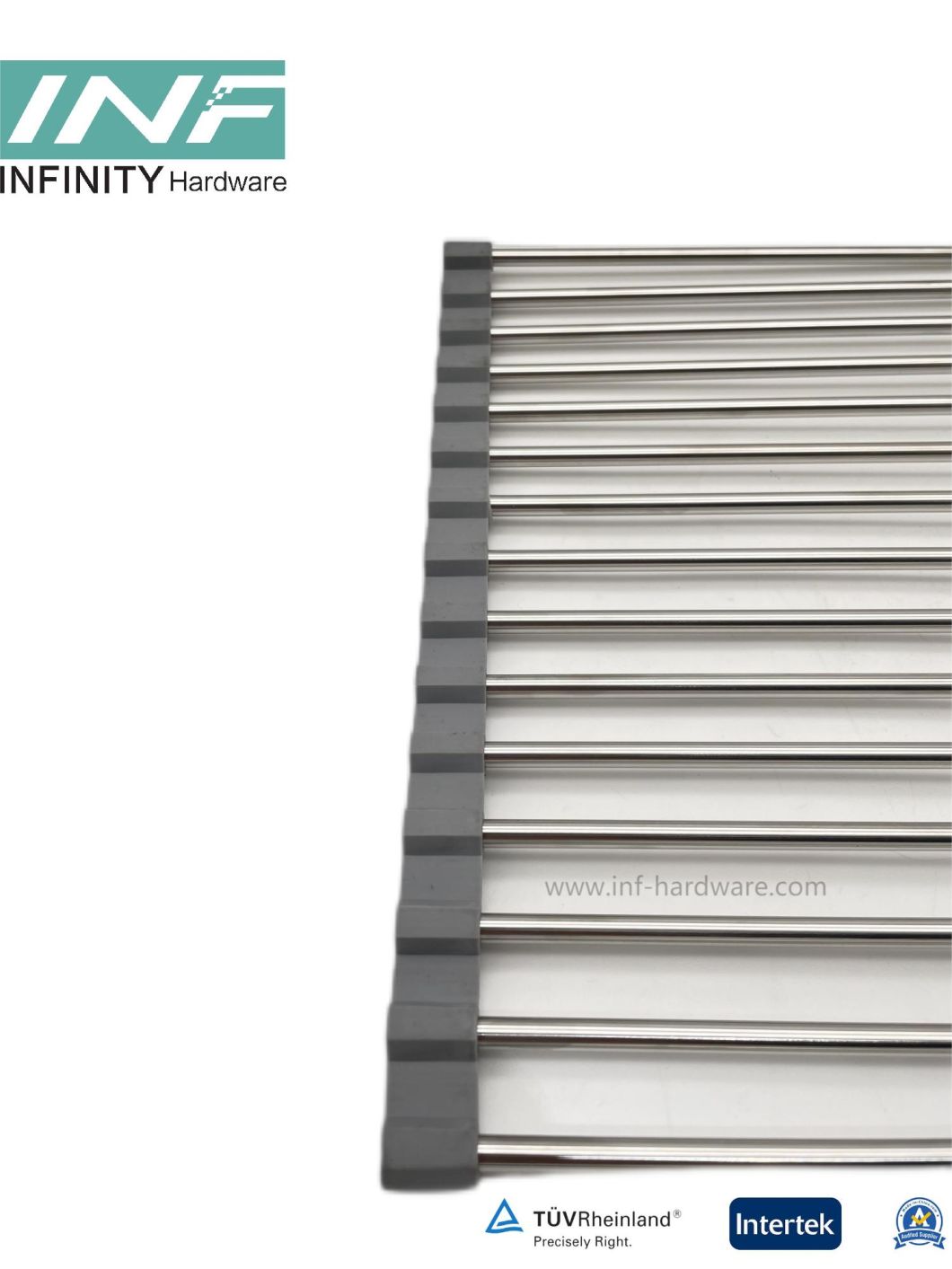 Rejilla para secar platos de acero inoxidable