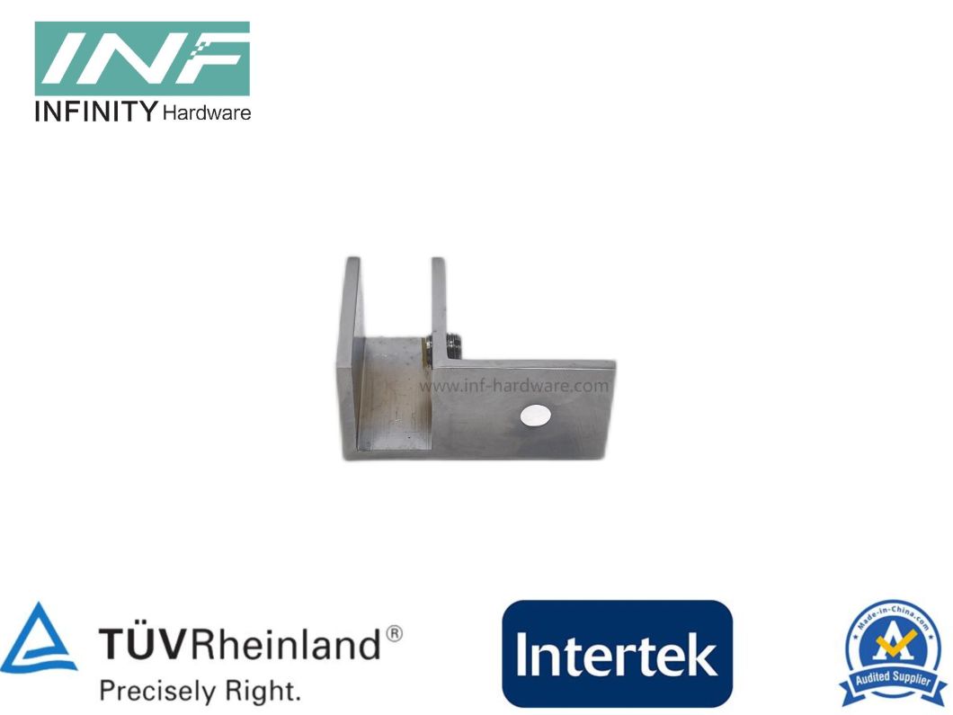 abrazadera de vidrio de ducha