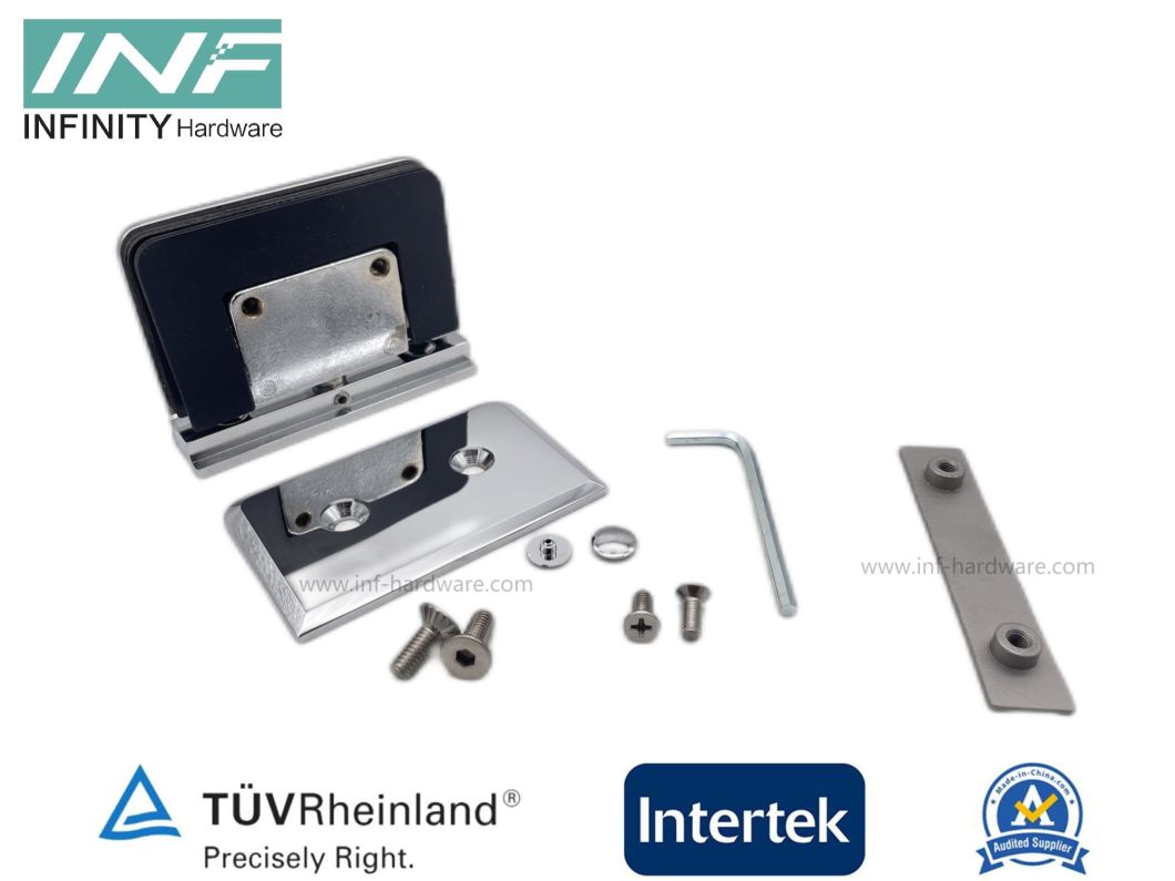 Bisagra de puerta de vidrio