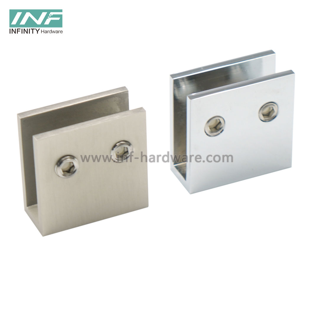 Abrazaderas para montaje de vidrio