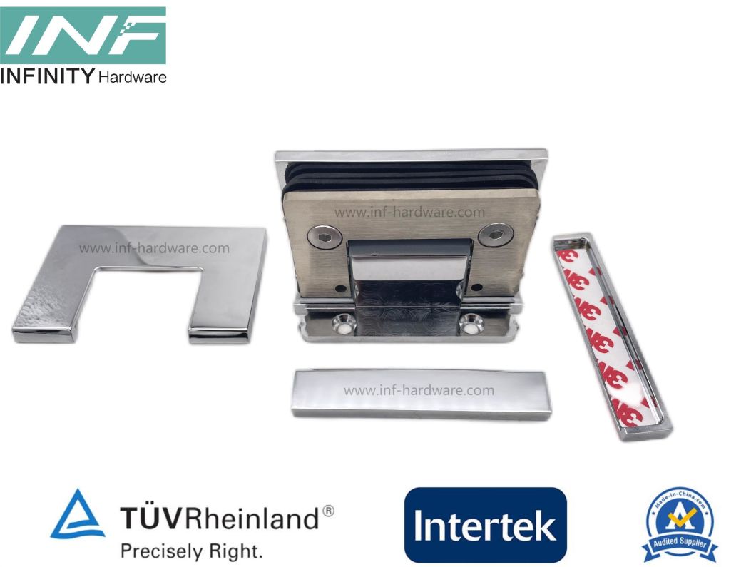 puerta de ducha con bisagras