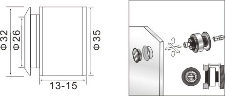 Separador de acero inoxidable