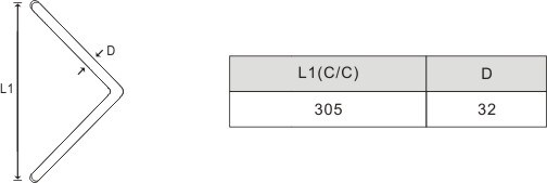 Herrajes para puertas Tiradores de puertas de vidrio con tirador de tubo redondo de acero inoxidable