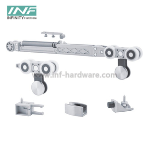 Sliding Barn Door Stainless Steel Metal Door Hardware Soft Closing